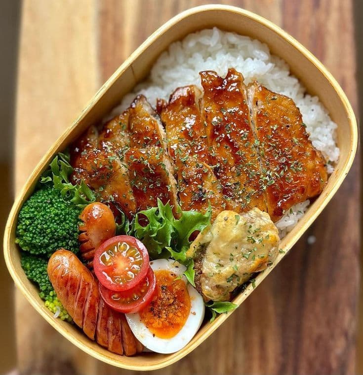 Nasi Box Ayam Teriyaki Bento	
