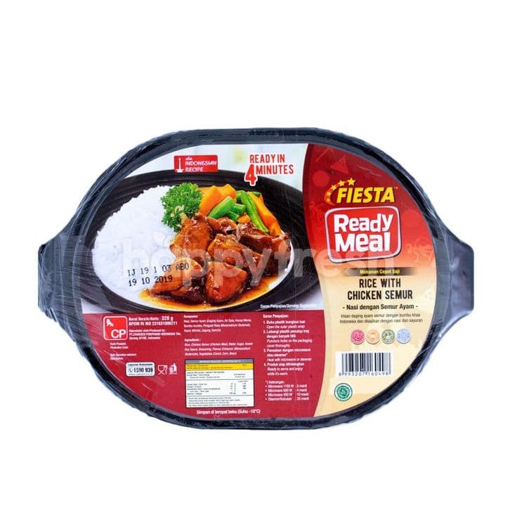 Nasi dengan Semur Ayam	